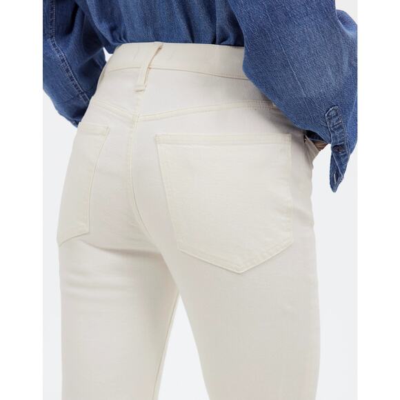 Madewell Women's The Perfect Vintage 90's Straight Leg Jean Tile White Size 28 - Picture 4 of 10